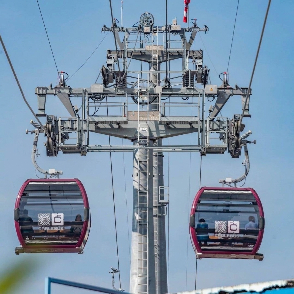 Las 94 torres del Cablebús no solo moverán pasajeros: serán 'ojos' del C5 con reconocimiento facial en Puebla