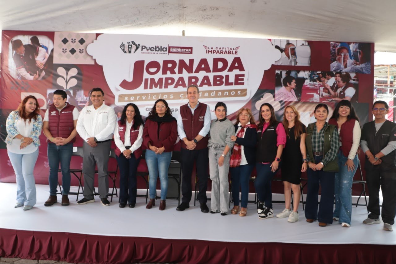 Jornadas Imparables en Puebla atienden a casi 10 mil personas en 2026