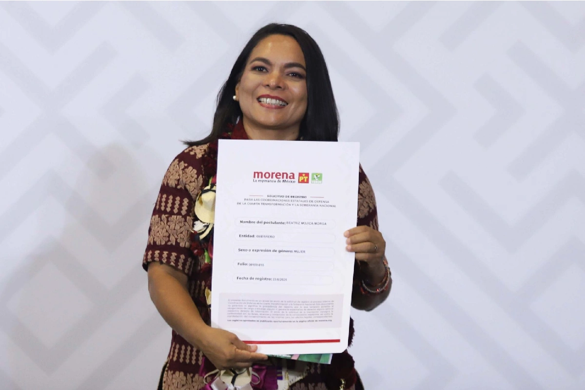 Beatriz Mojica será la candidata de Morena para la gubernatura de Guerrero en 2027