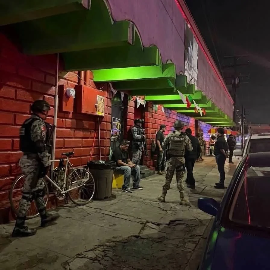 Operativo en bares de Monterrey y San Pedro: FGR, Defensa y Fuerza Civil realizan revisiones