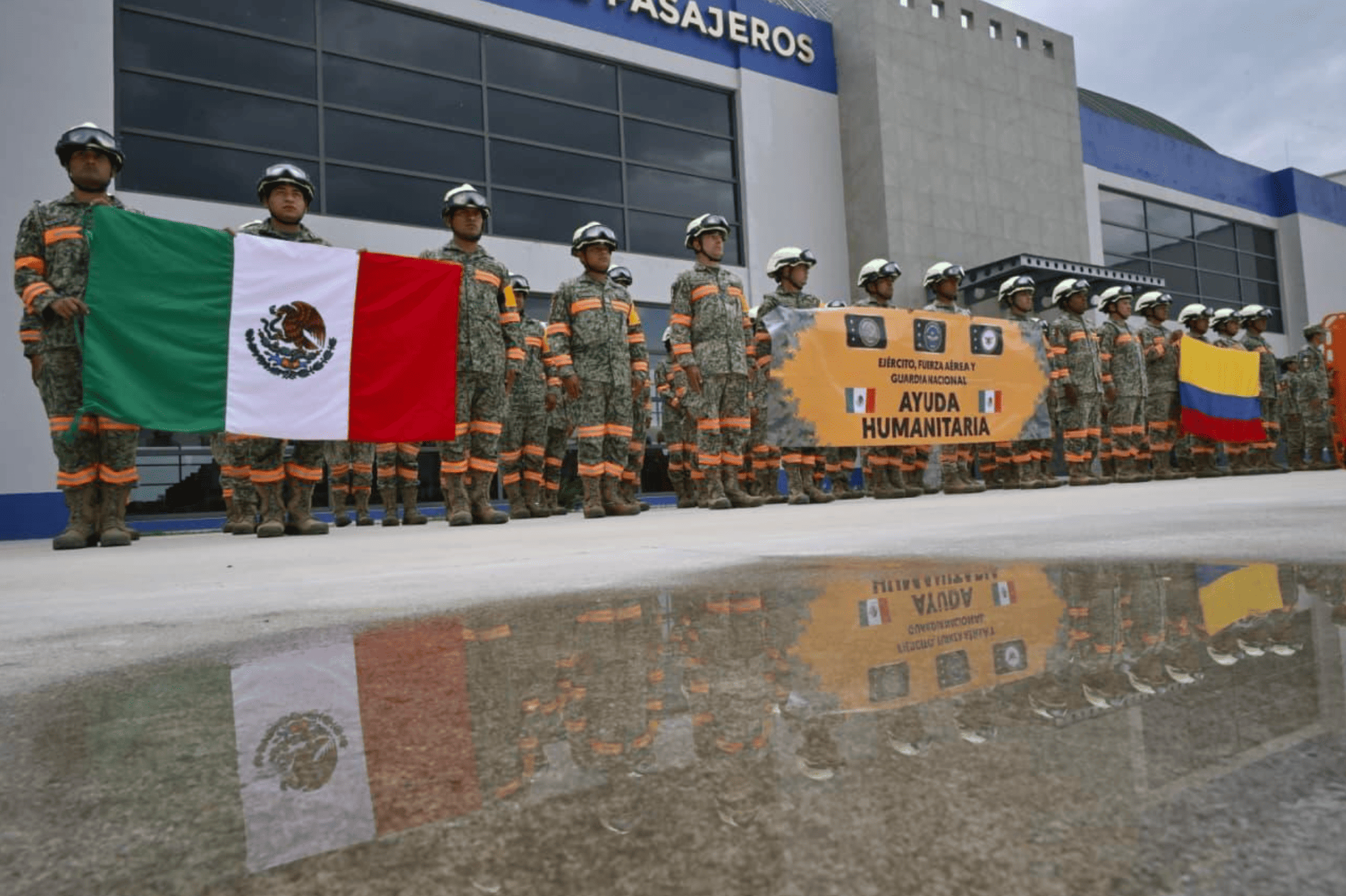 Tras rechazo del gobierno de Colombia de rescatitsas, México envía ayuda humanitaria por petición de De la Espriella; salen dos aviones desde el AIFA