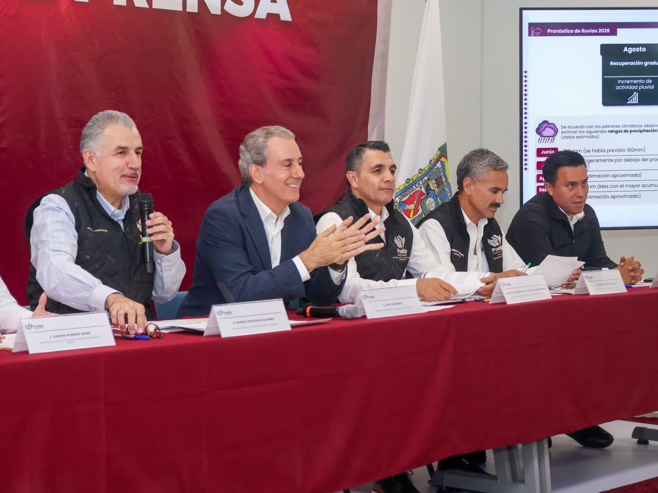 Ayuntamiento de Puebla refuerza acciones preventivas ante temporada de lluvias intensas y alerta por “El Niño”