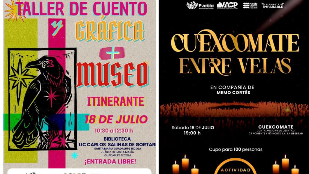 Yoga, Noche de Museos y concierto en el Cuexcomate: actividades culturales para este fin de semana en Puebla