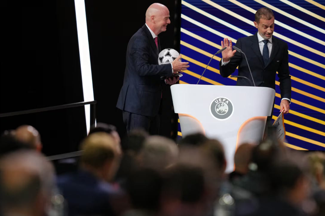 Amenaza la UEFA con boicotear a la FIFA para vender participaciones a inversores privados del Mundial