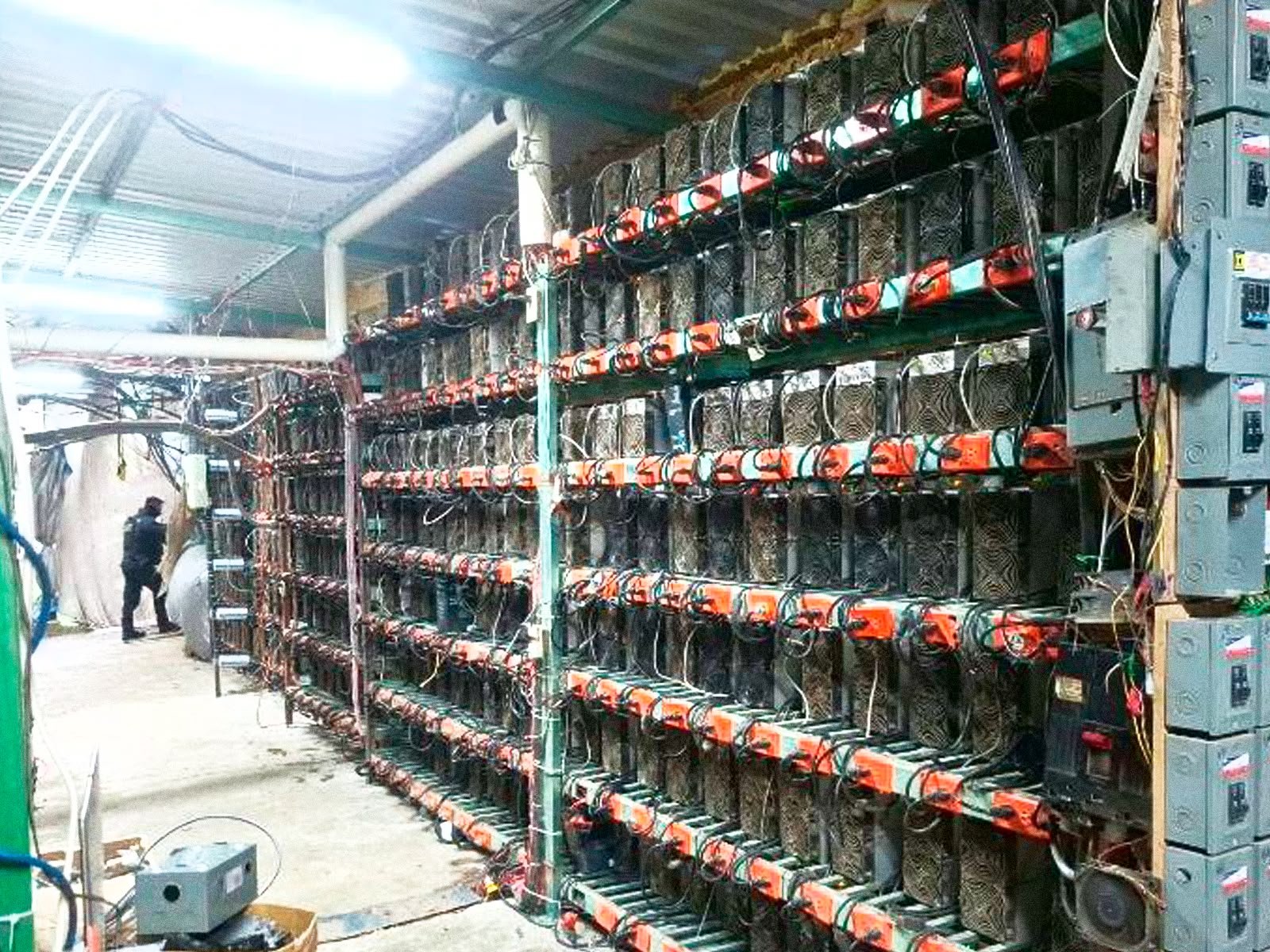 Aseguran inmueble con 300 equipos para minería de criptomonedas en Tlaola, Puebla