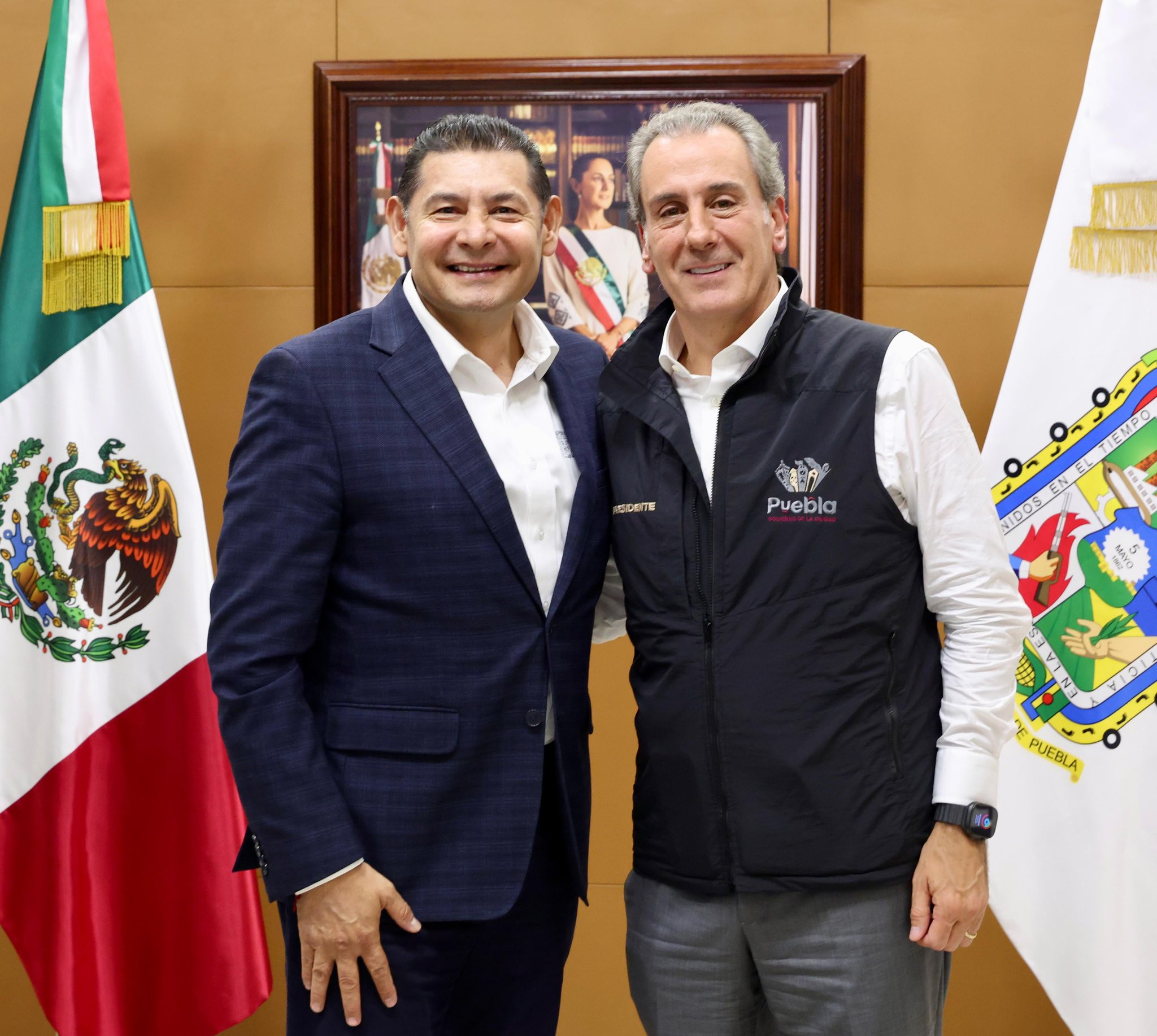Armenta y Pepe Chedraui presumen inversión histórica en Puebla capital: 11 mil 500 mdp
