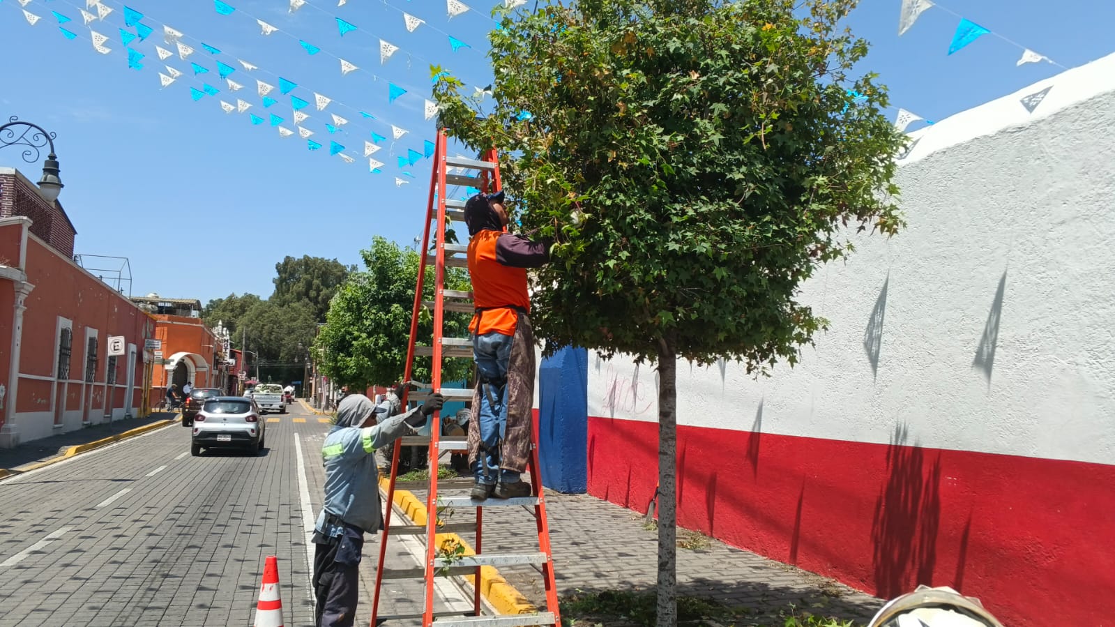 Mete velocidad Tonantzin Fernández a servicios públicos: Suman 150 acciones urbanas en San Pedro Cholula