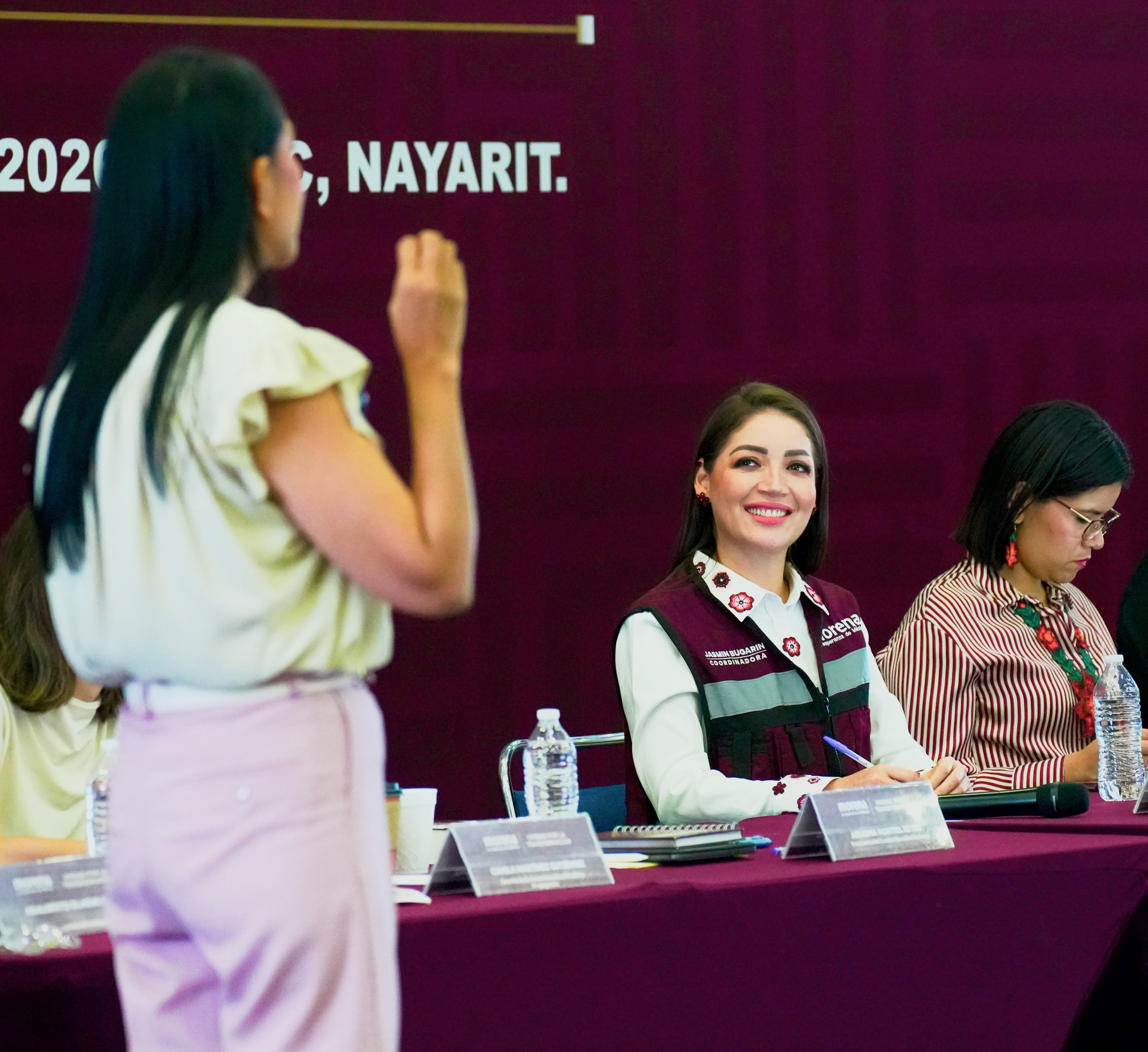 Jasmine Bugarín deja el Partido Verde y se afilia a Morena rumbo a la gubernatura de Nayarit