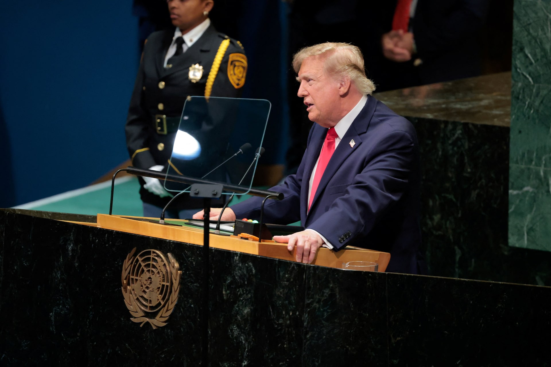 Trump califica a México como el “epicentro” del narco ante la ONU y amaga con usar el ejército en la región