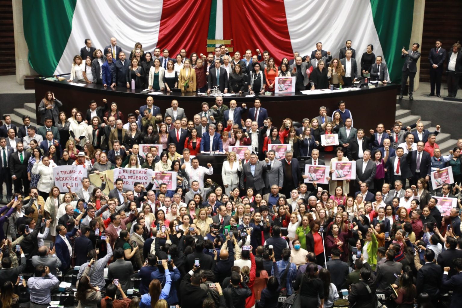 Hasta 150 diputados de Morena buscarían reelegirse en las elecciones de 2027
