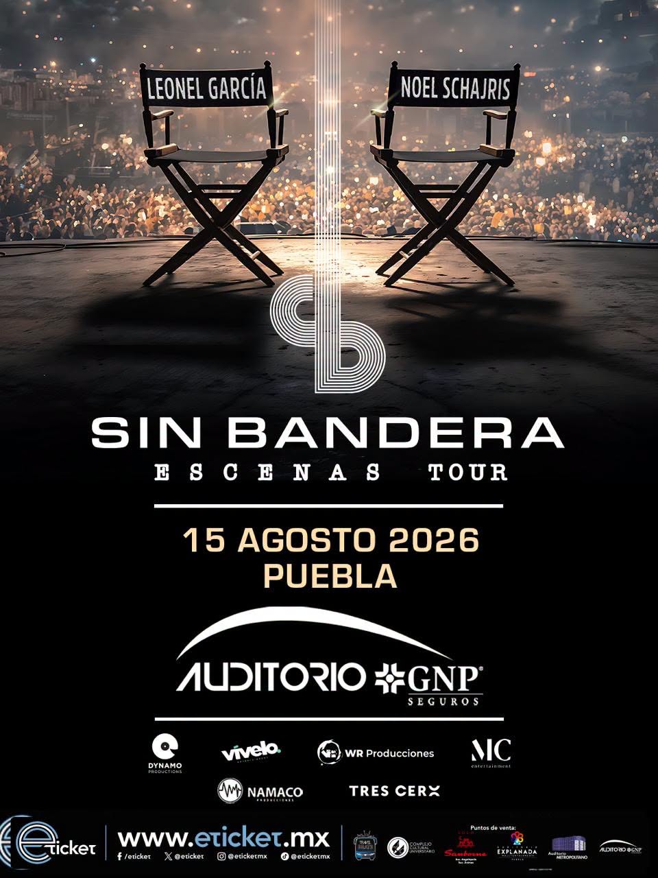 Sin Bandera llegará a Puebla: fecha, boletos y precios para su concierto en el Auditorio GNP Seguros