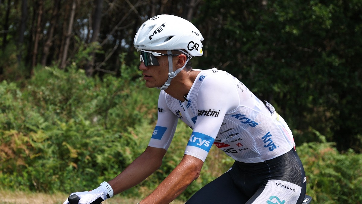 Isaac del Toro conserva el tercer lugar del Tour de Francia y mantiene el maillot blanco tras la séptima etapa