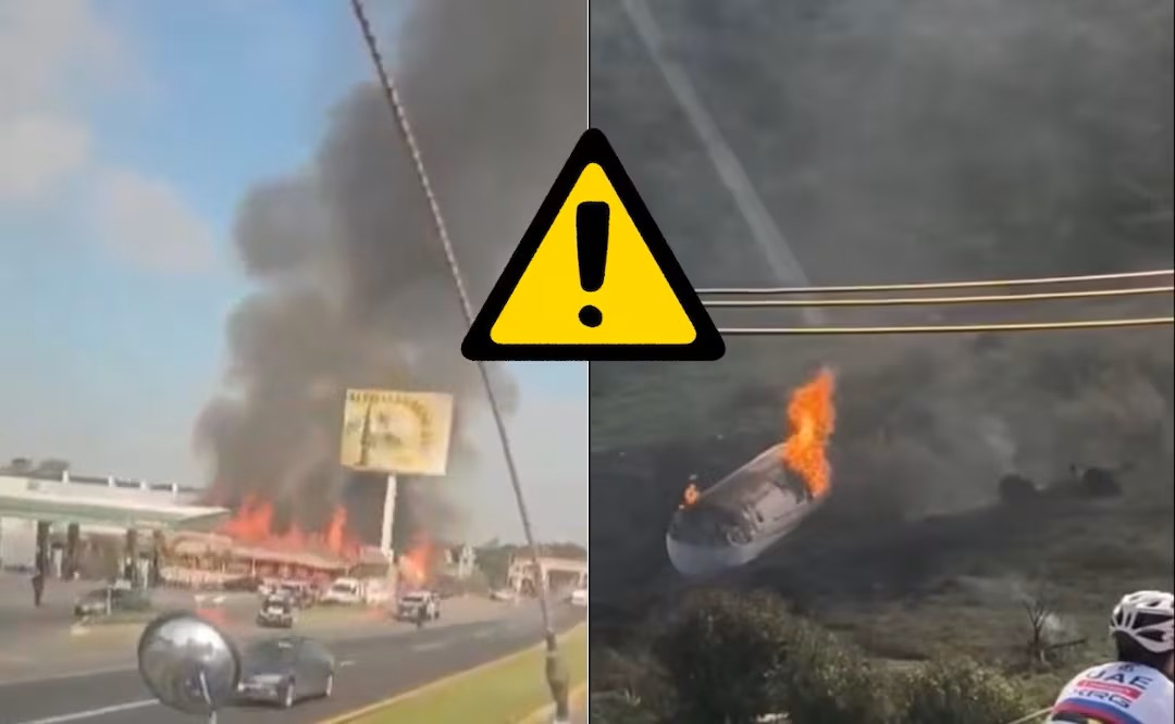 Explosión de pipa de gas LP en Arco Norte deja dos muertos y una mujer herida