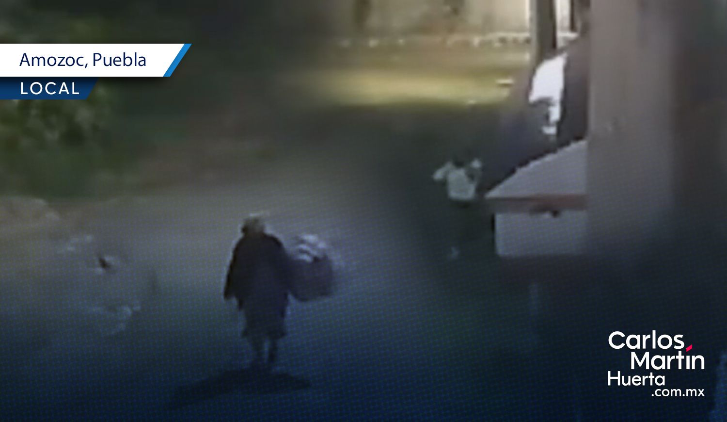 Indignación en Chachapa por el homicidio de una señora de la tercera edad para robarle $90 pesos