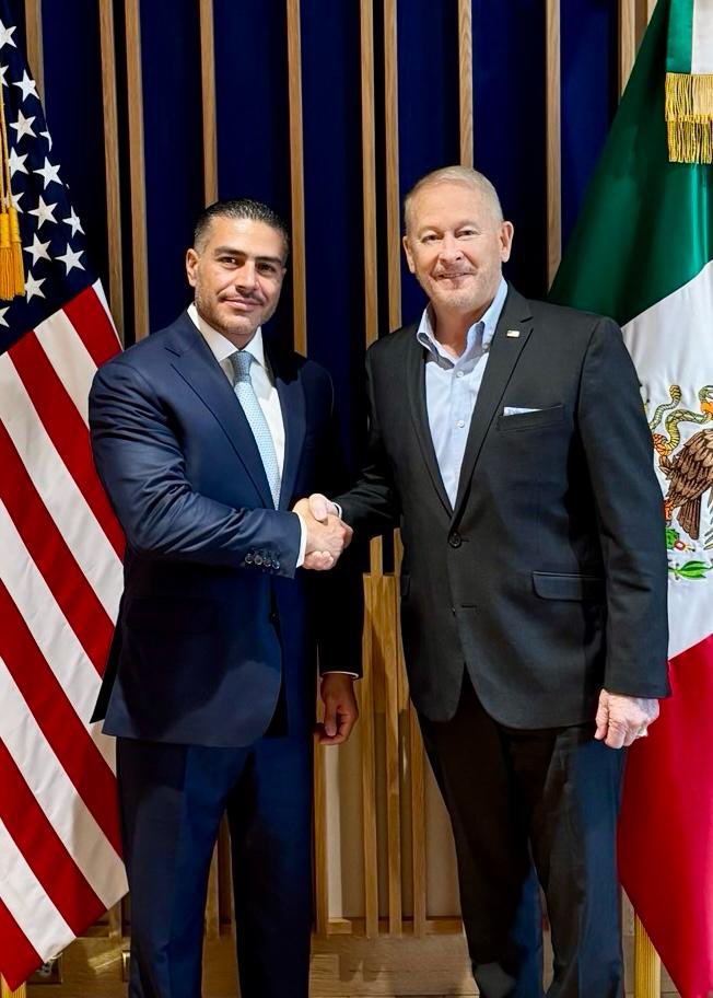 Estados Unidos presume coordinación con García Harfuch entre tensiones diplomáticas por la visa del hijo de AMLO