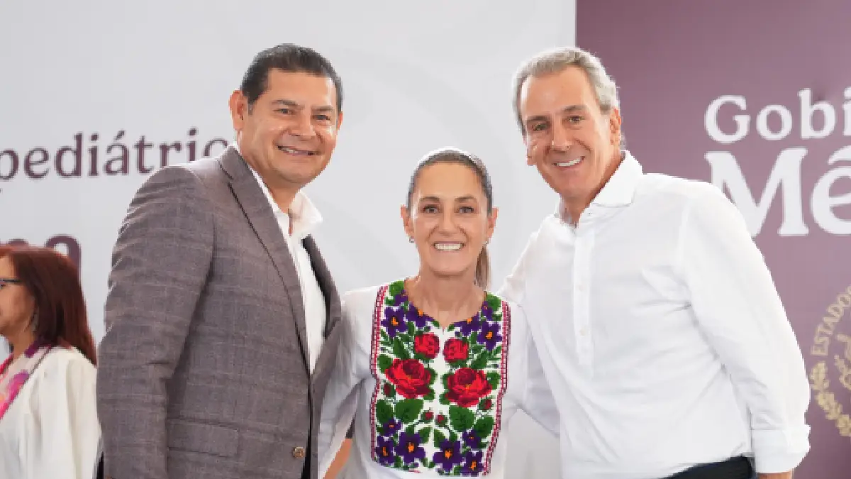 Armenta y Chedraui revisan con Sheinbaum el avance de Vivienda para el Bienestar en Palacio Nacional