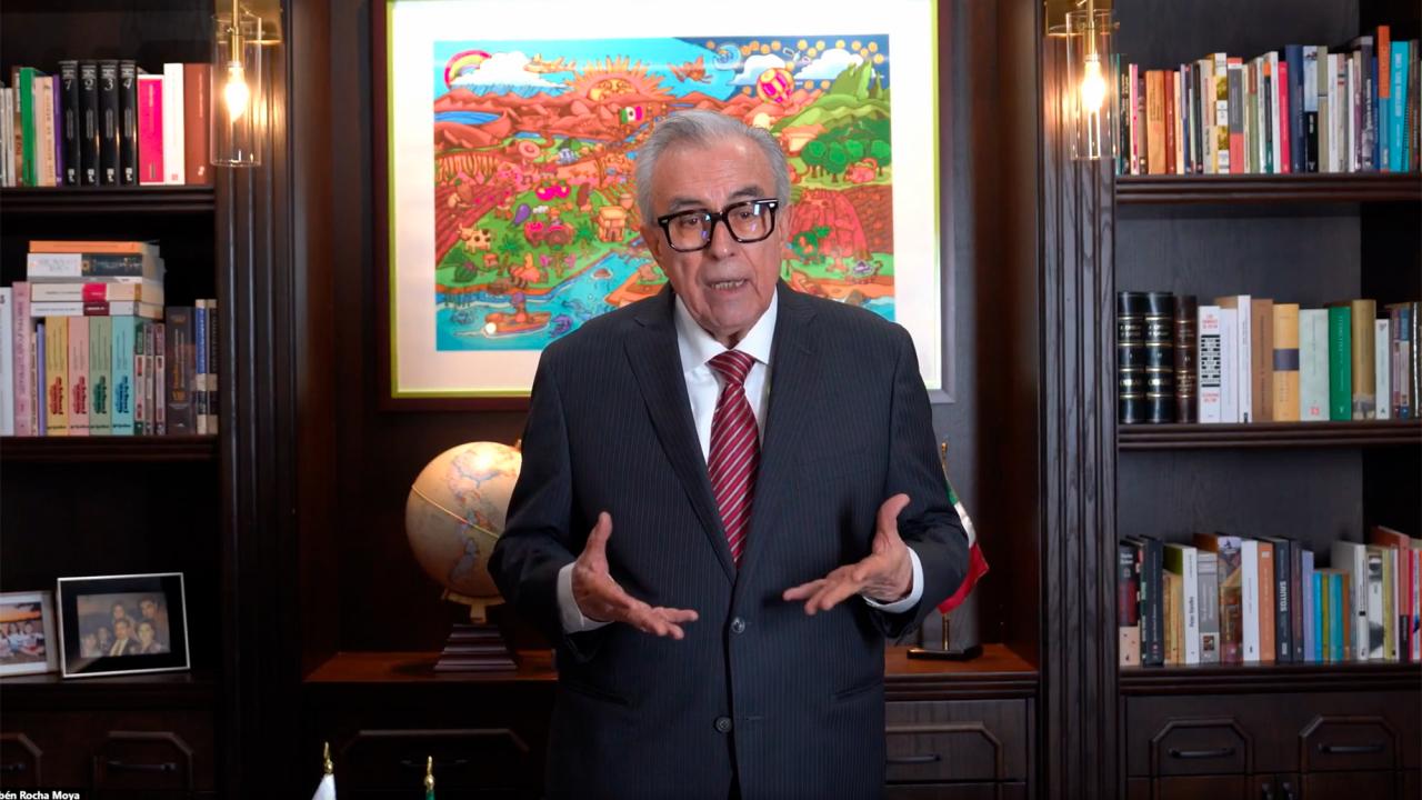 Rubén Rocha Moya solicita nueva licencia indefinida tras rechazo de Sheinbaum y gobernadores
