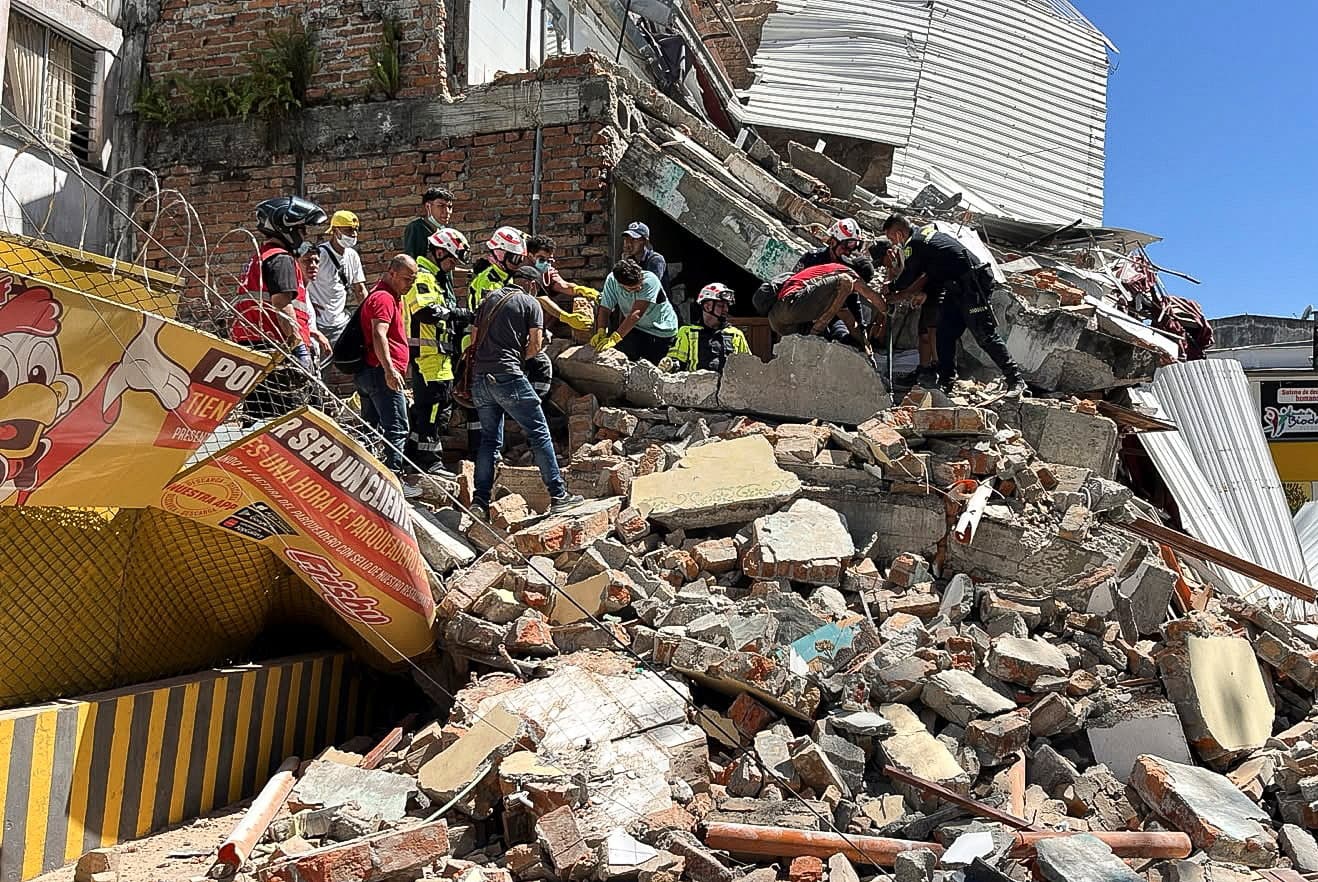 México, Estados Unidos y Brasil ofrecen ayuda humanitaria a Colombia tras terremoto de 7.4 grados