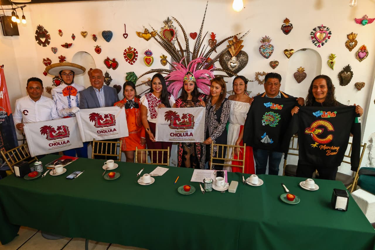 Jóvenes de la Marching Band Quetzalcóatl del CELMA representarán a Cholula y a México en Europa