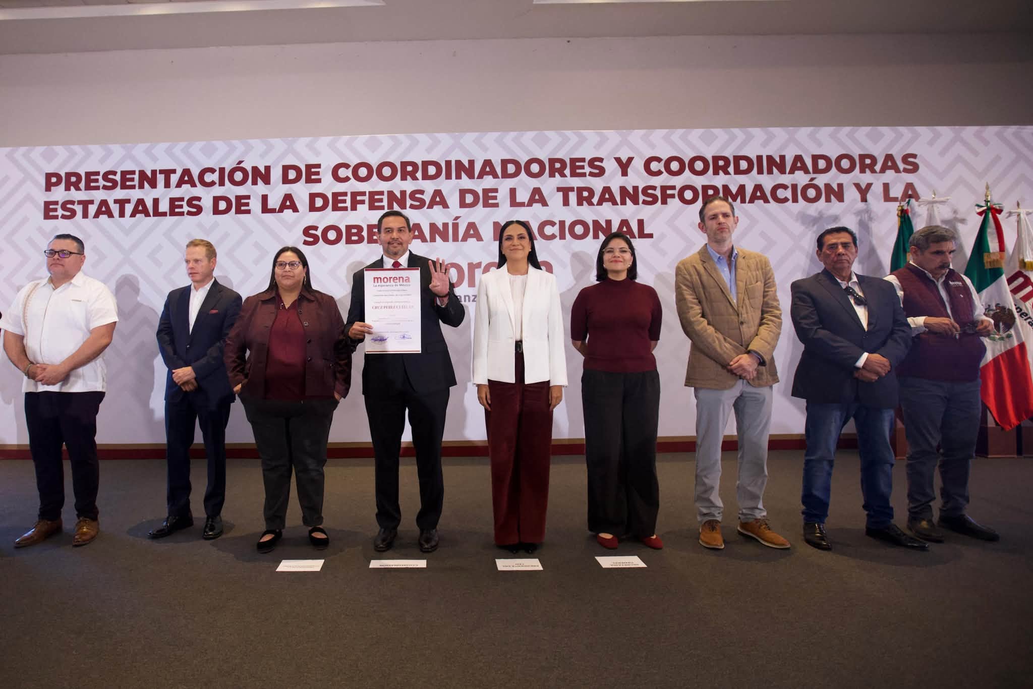 Morena designa a Cruz Pérez Cuéllar como coordinador en Chihuahua rumbo a 2027