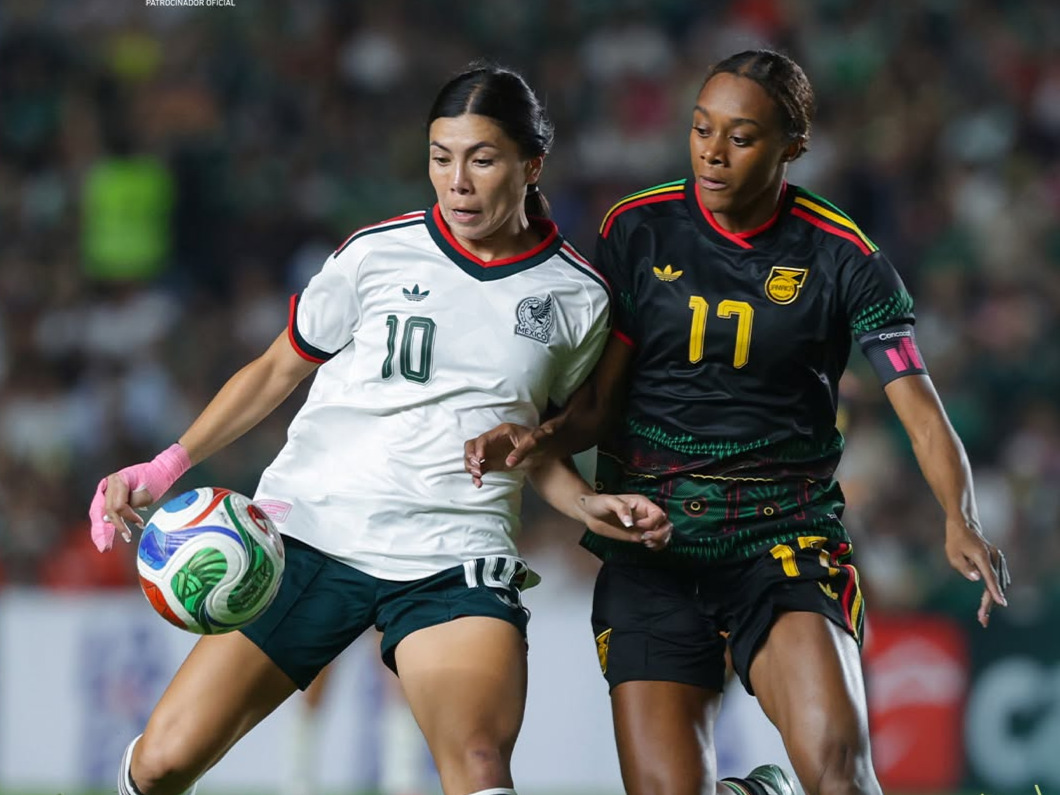 México Femenil vence 3-1 a Jamaica y se prepara para el Campeonato de Concacaf