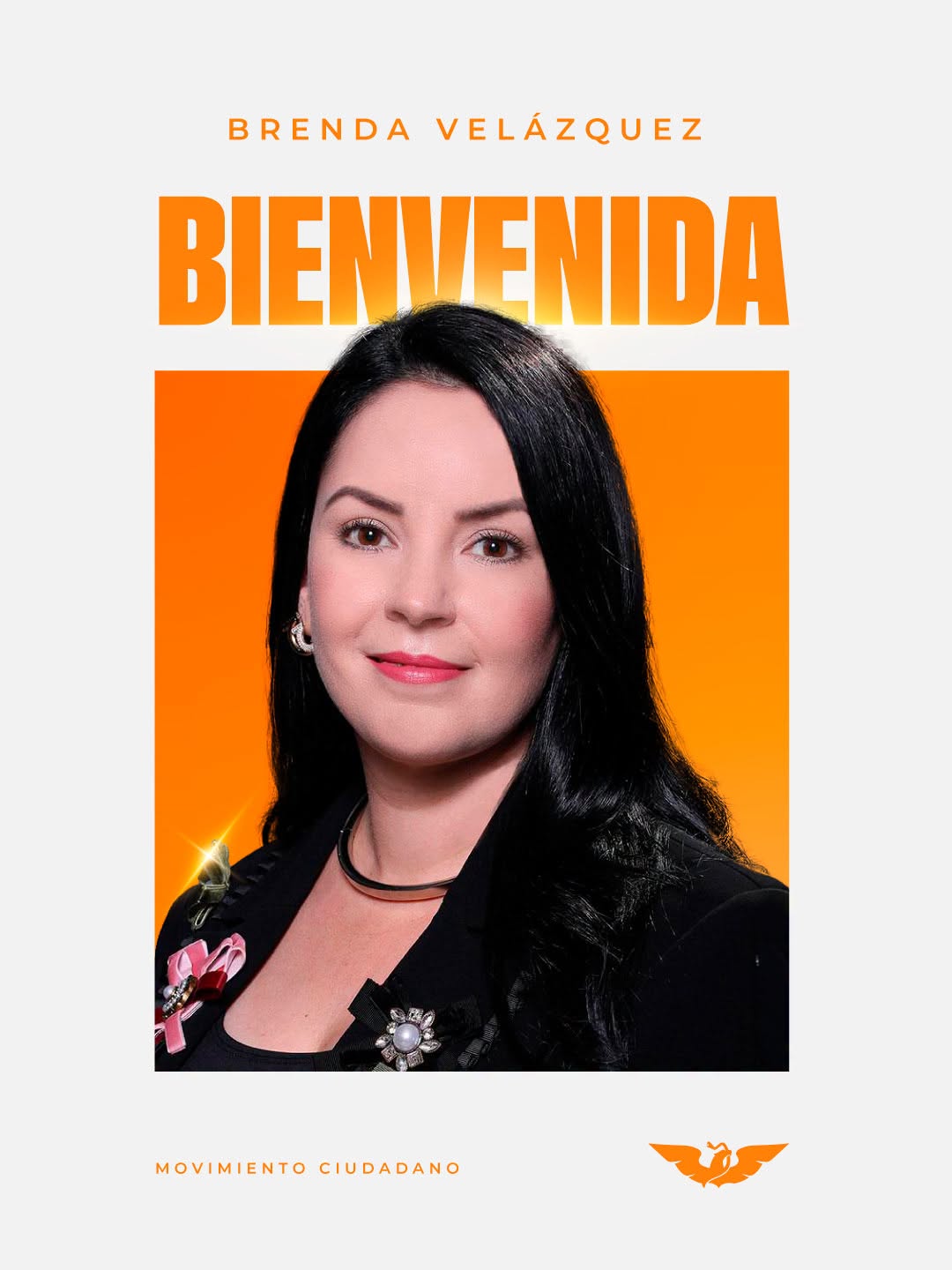 Brenda Velázquez deja Morena y se suma a Movimiento Ciudadano en Nuevo León