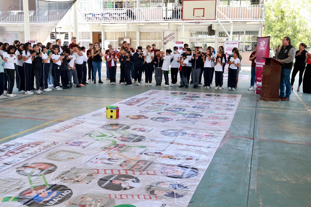 Llevan "Agentes Imparables" a primarias de Puebla para combatir la corrupción desde la niñez
