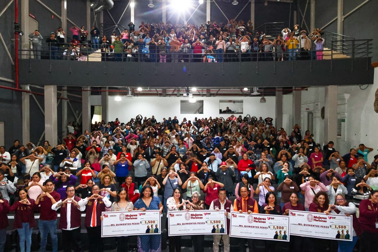 Tonantzin Fernández encabeza la tercera entrega del programa Mujeres Heroínas en San Pedro Cholula