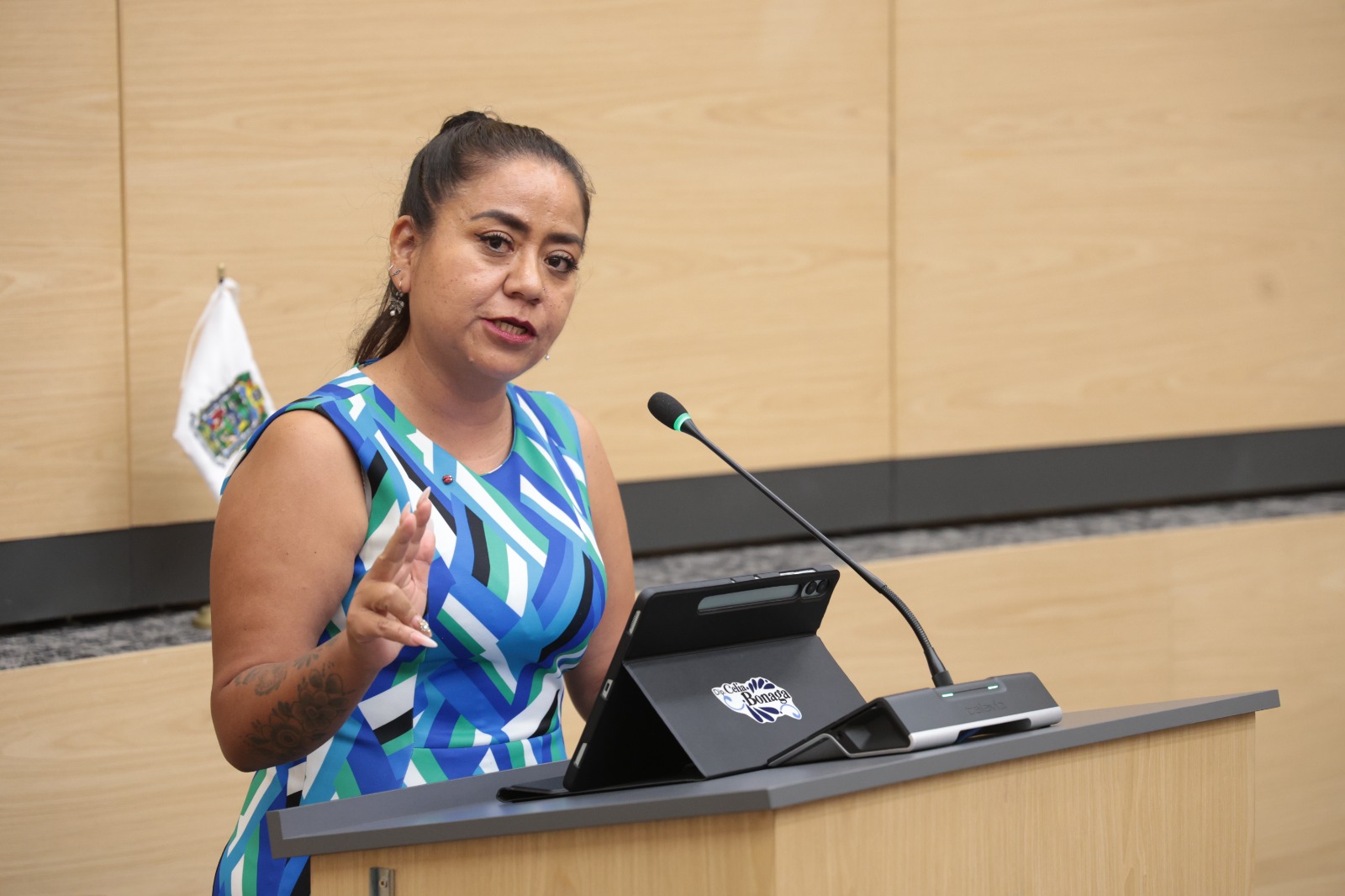 Celia Bonaga asume la coordinación del PAN en el Congreso de Puebla