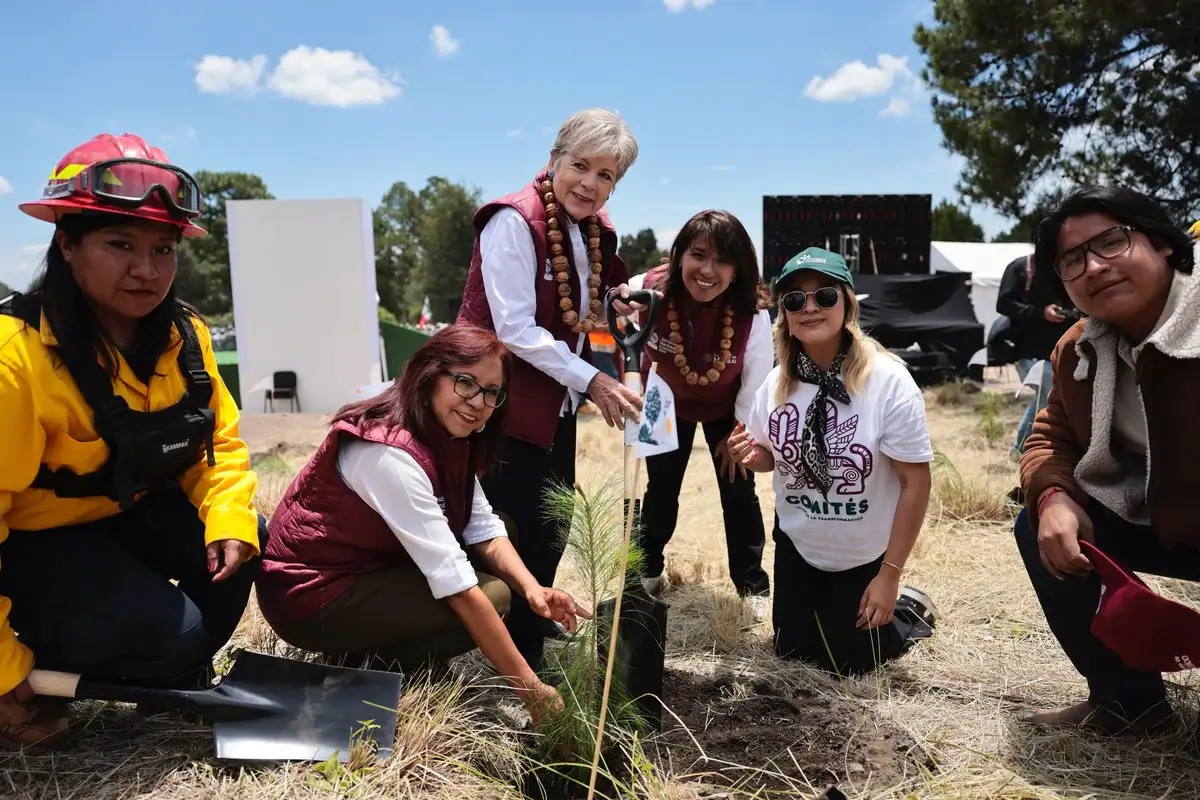 Sheinbaum inicia en Puebla la Jornada Nacional de Reforestación 2026