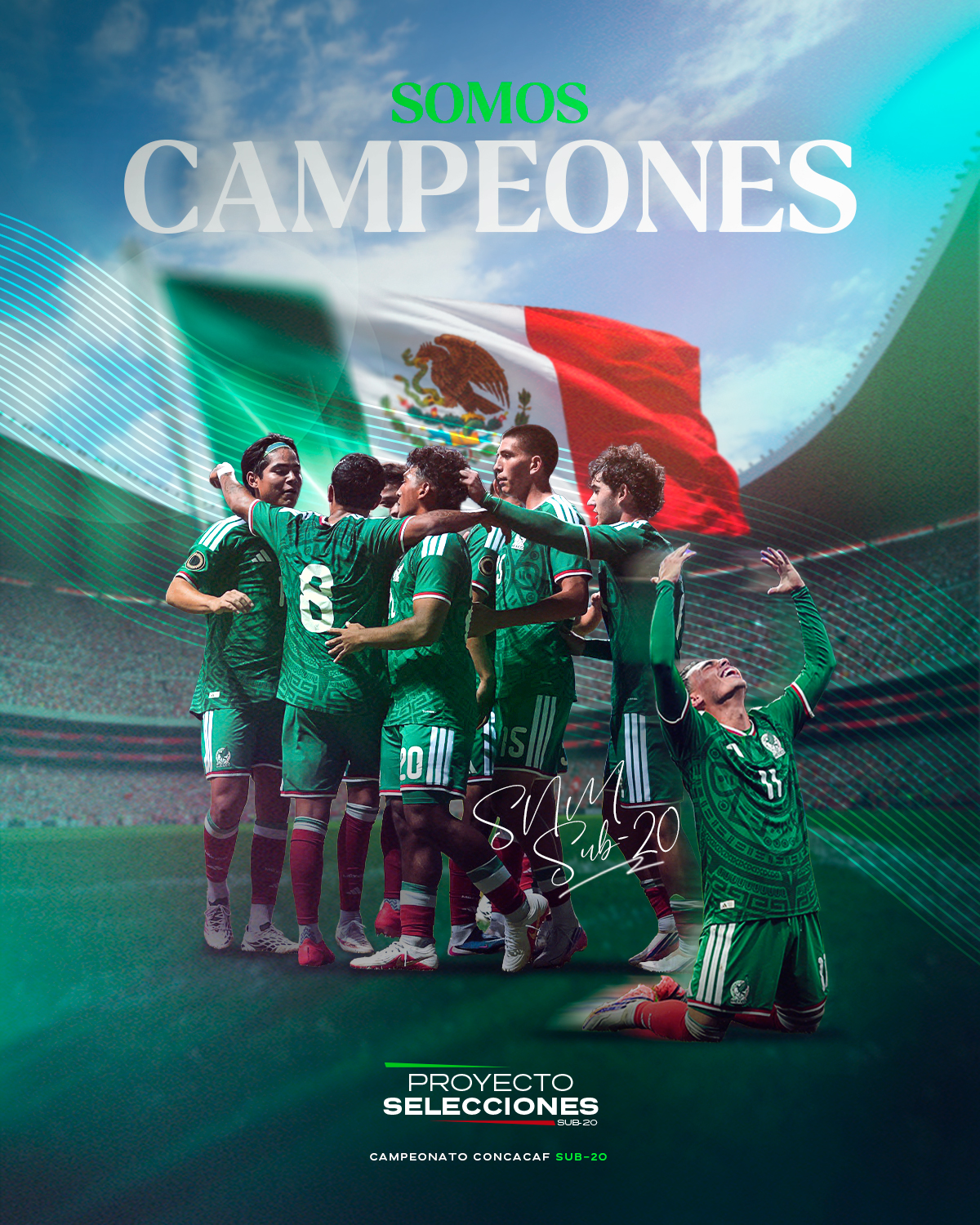 México Sub-20 vence a Estados Unidos y conquista el bicampeonato de Concacaf