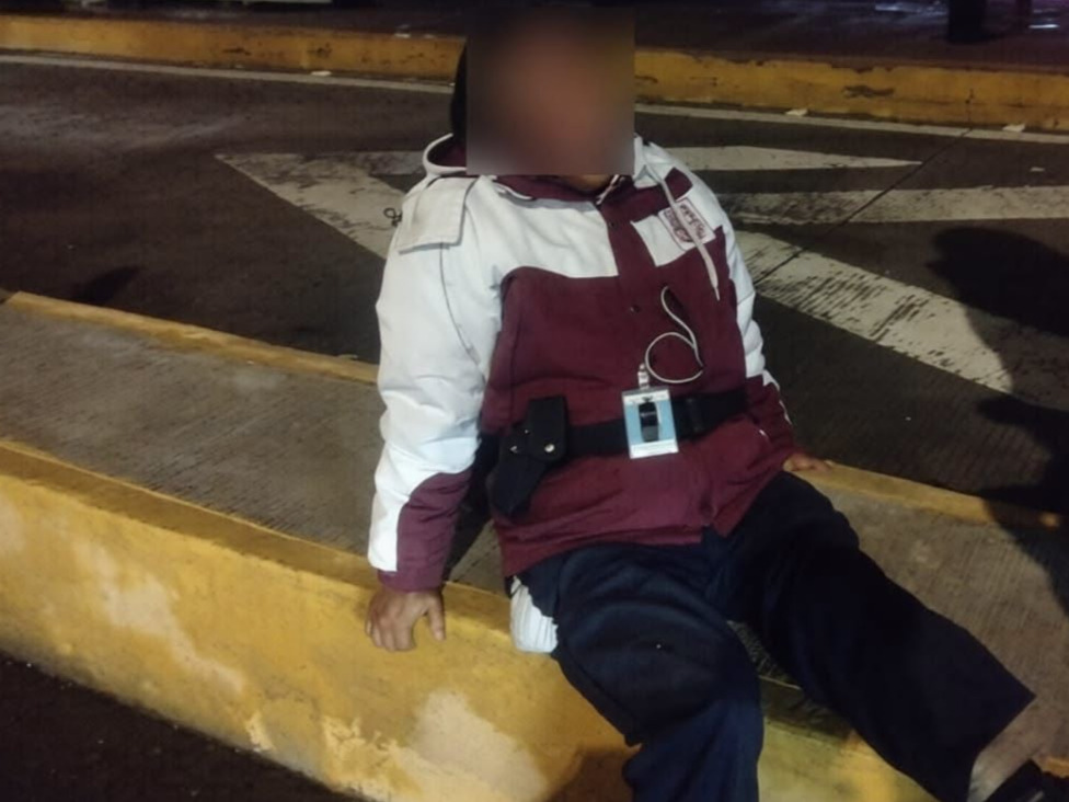 Trabajador de RUTA en Línea 4 sufre quebradura de pierna tras presunto asalto