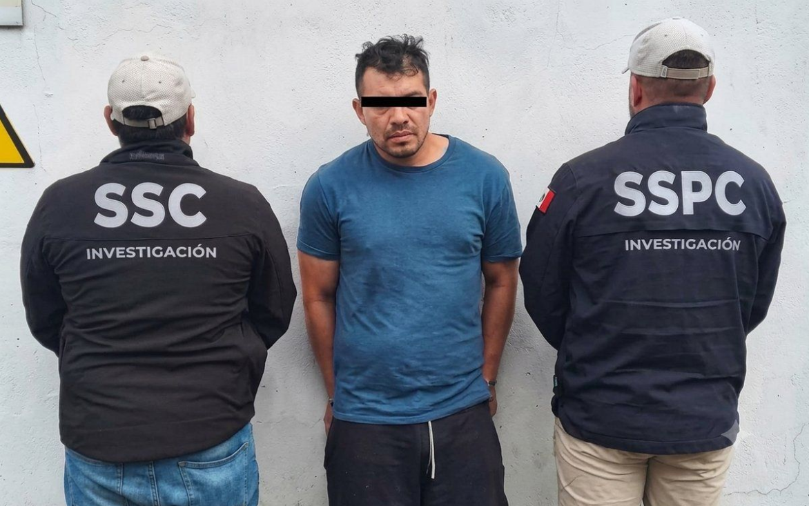 Detienen a "La Muñeca", presunto implicado en el asesinato de colaboradores de Clara Brugada