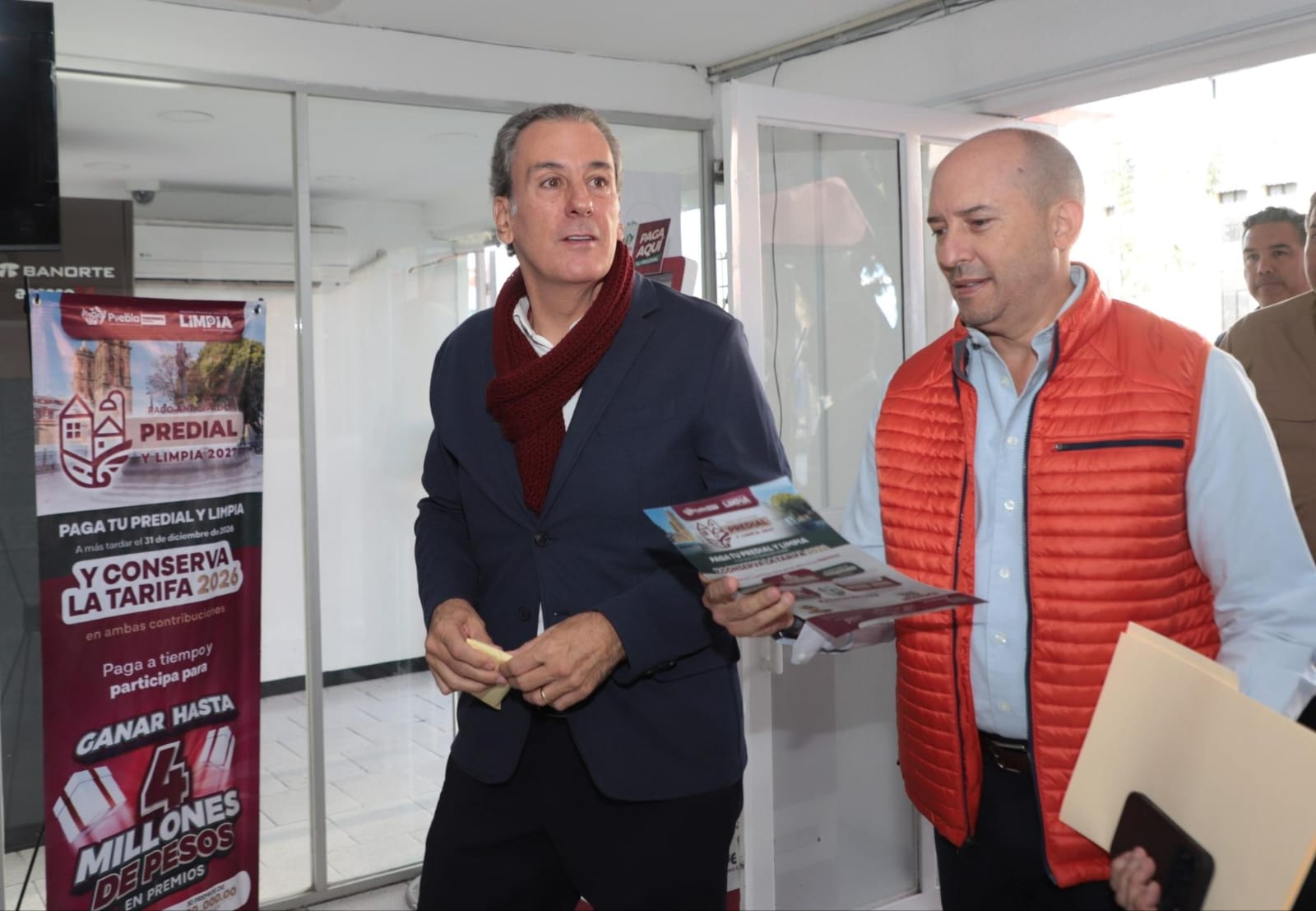 Pepe Chedraui convoca a poblanos a aprovechar el Pago Anticipado de Predial y Limpia 2027