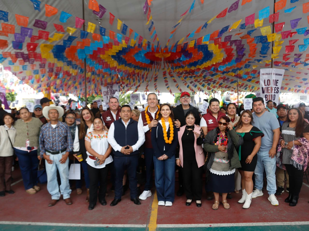 Pepe Chedraui recorre 12 juntas auxiliares de Puebla en tres días