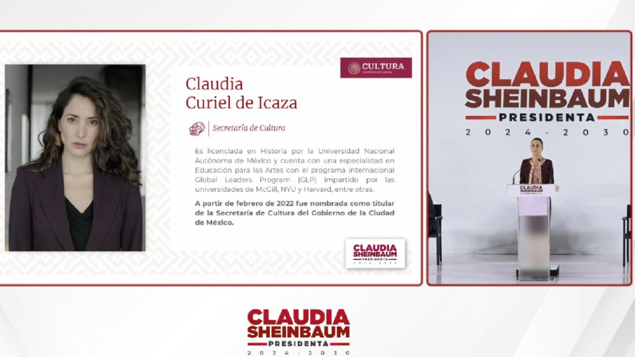 Claudia Curiel perfila que Cultura será plural e incluyente