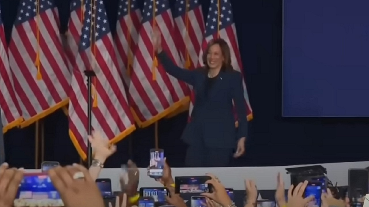 Kamala Harris captura de video