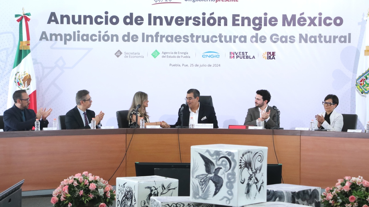 Anuncia Engie inversión en Puebla por mil mdp