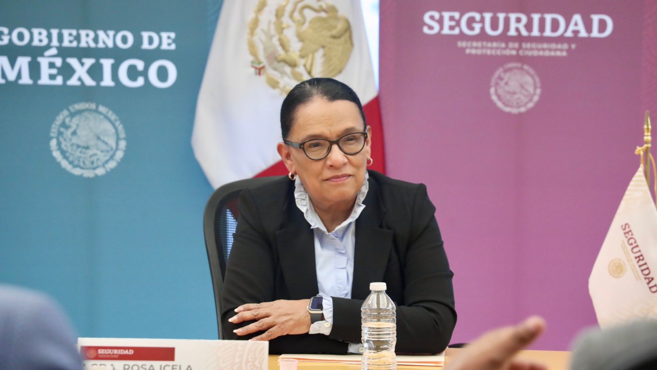 Rosa Icela Rodríguez, secretaria de Seguridad _Twitter