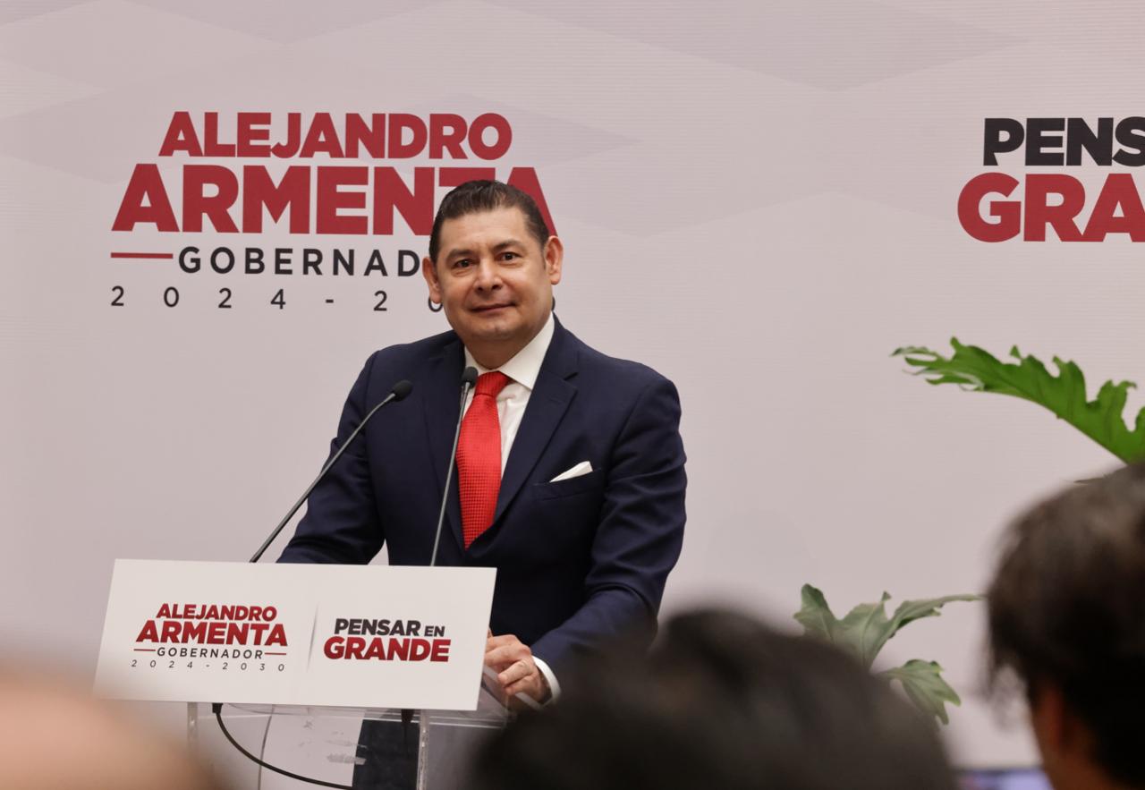 Soy gobernador electo, no juez: Armenta sobre caso Marín