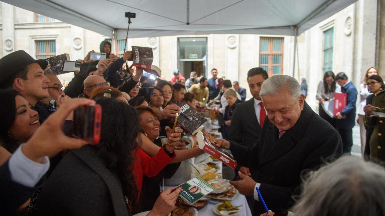 A las seis de la tarde AMLO dejará Palacio Nacional
