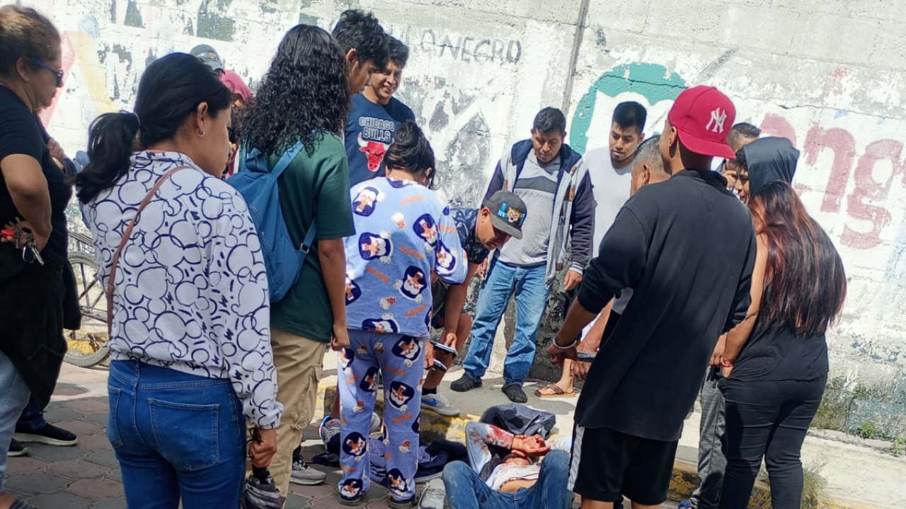 Detienen y golpean a presunto ladrón en Chachapa