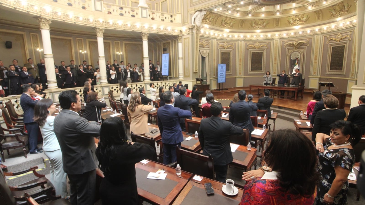 LXII Legislatura de Puebla inicia con mayoría morenista