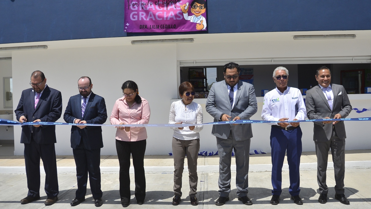 Inauguran infraestructura en BUAP Texmelucan