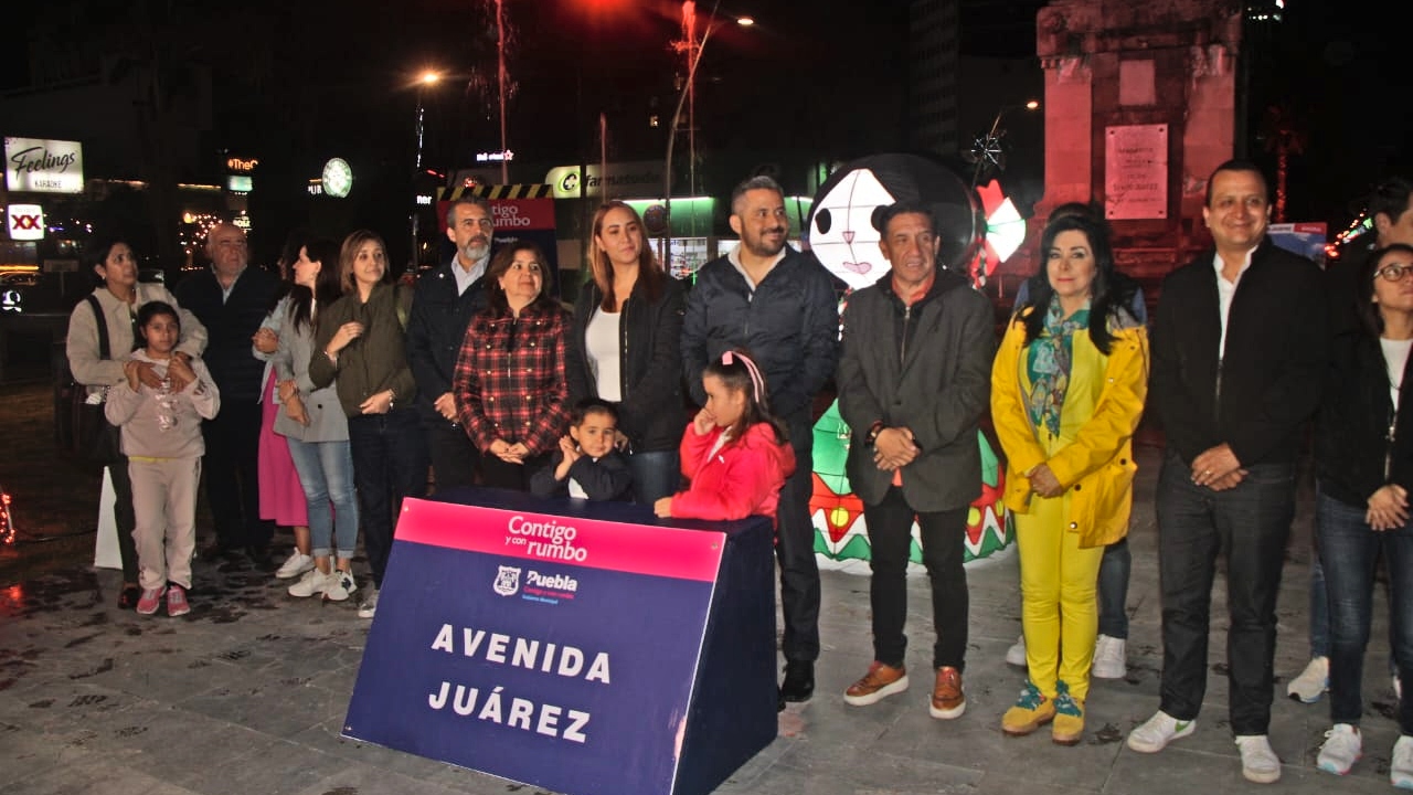 Entrega alcalde rehabilitación de la Juárez
