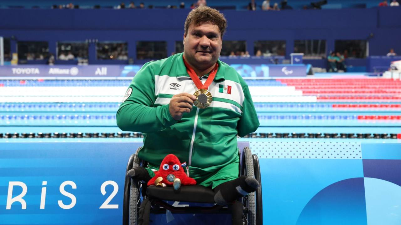 Gana Arnulfo Castorena su cuarto oro paralímpico
