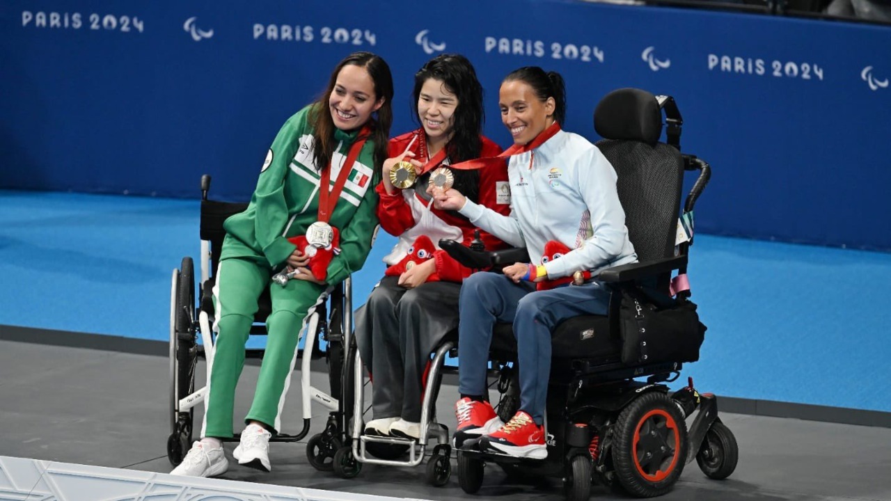 Obtiene mexicana Viviana Aceves su segunda medalla paralímpica