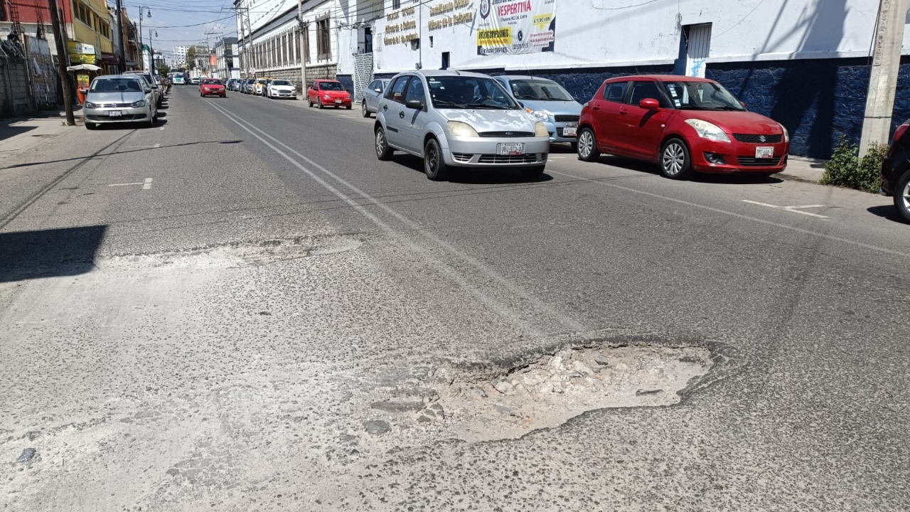 Programa de bacheo será del 5 de noviembre al 19 de diciembre