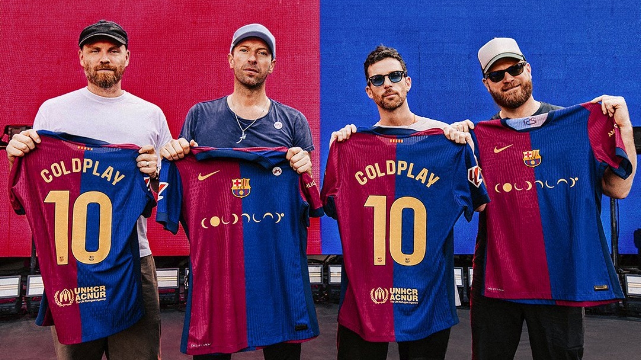 El Barça llevará el logo de Coldplay en su camiseta oficial