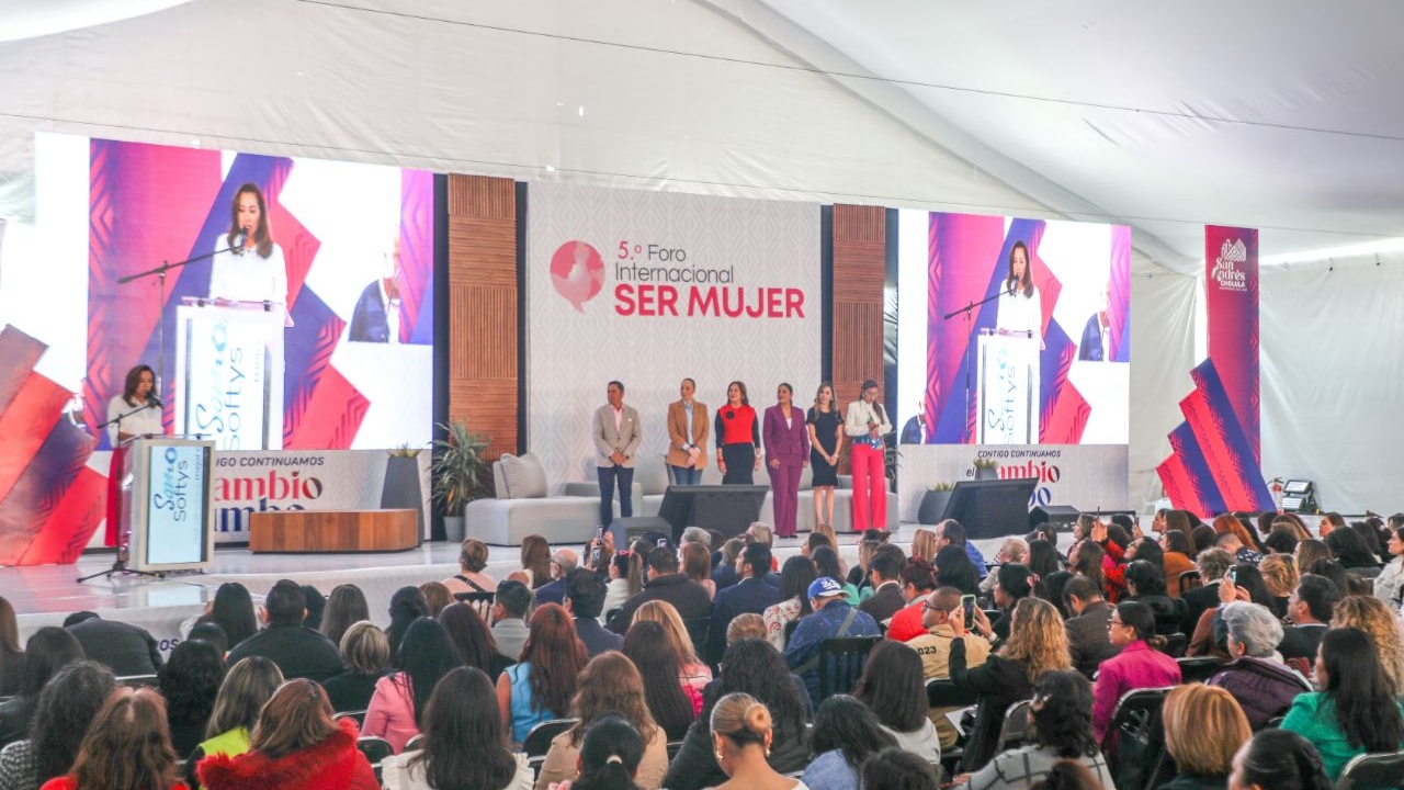 Inaugura Guadalupe Cuautle el 5o Foro Internacional Ser Mujer